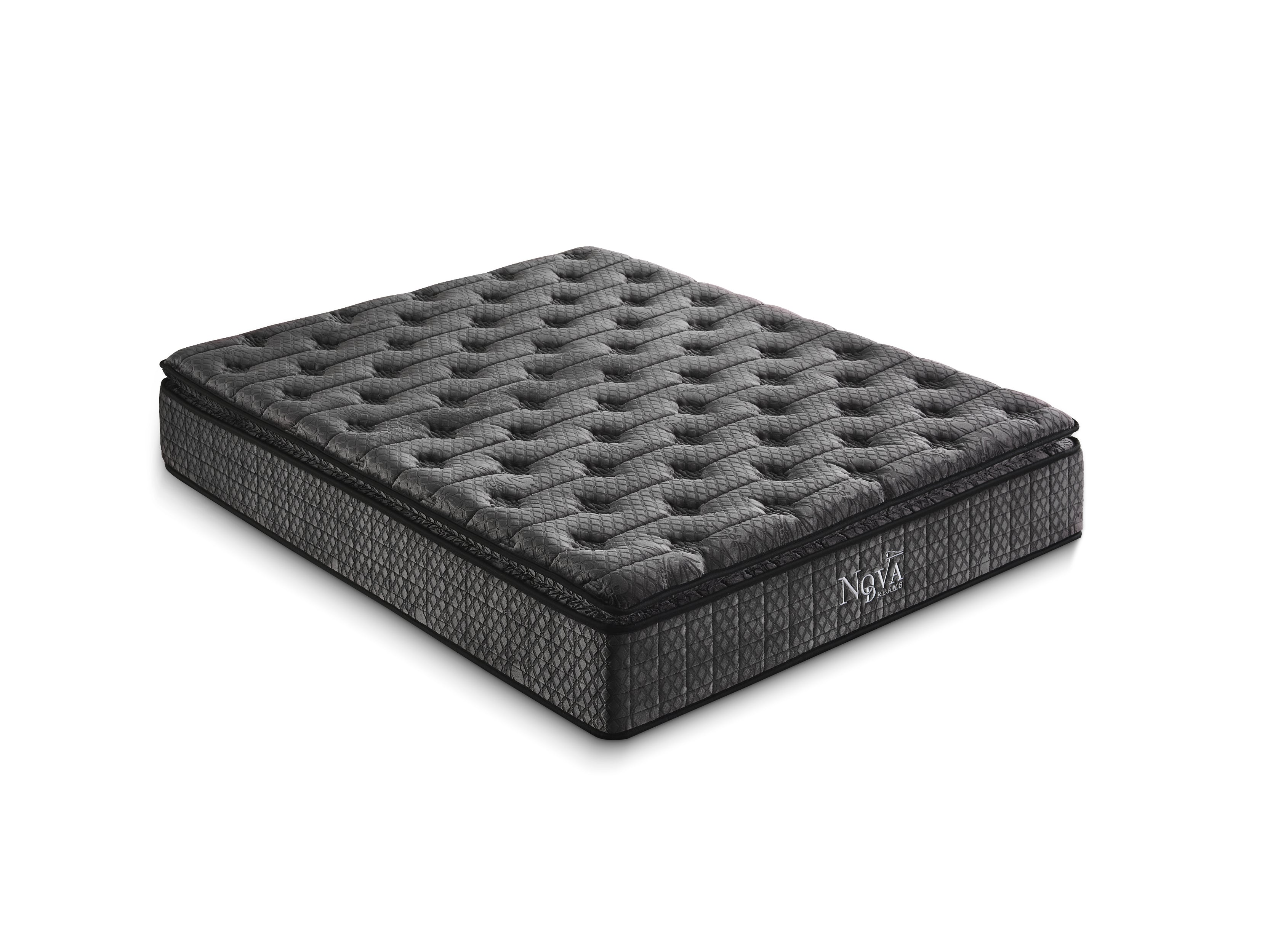 NOVA PELUCHE NOIR RESSORTS