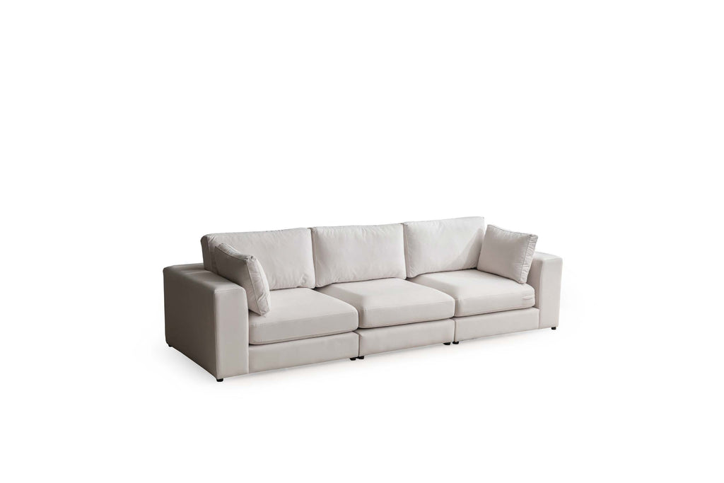 JULIA CORNER (WHITE-FABRIC)