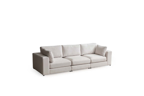 JULIA CORNER (WHITE-FABRIC)