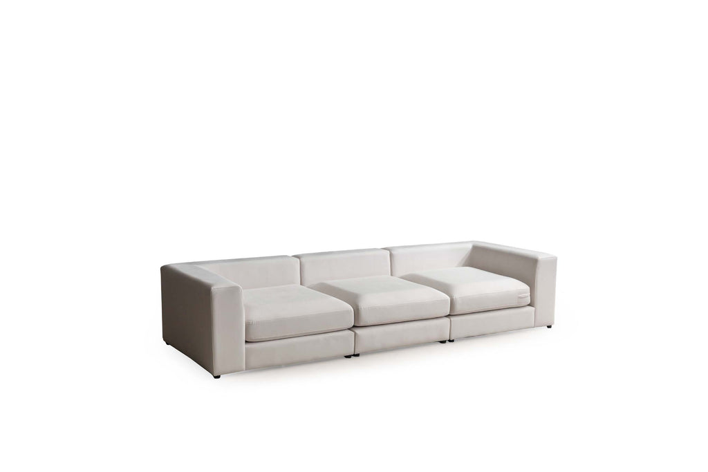 JULIA CORNER (WHITE-FABRIC)