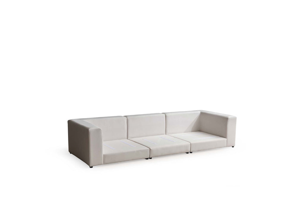 JULIA CORNER (WHITE-FABRIC)