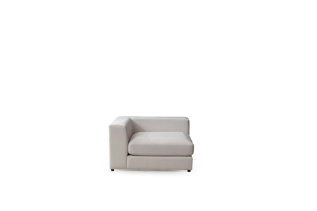 JULIA CORNER (WHITE-FABRIC)