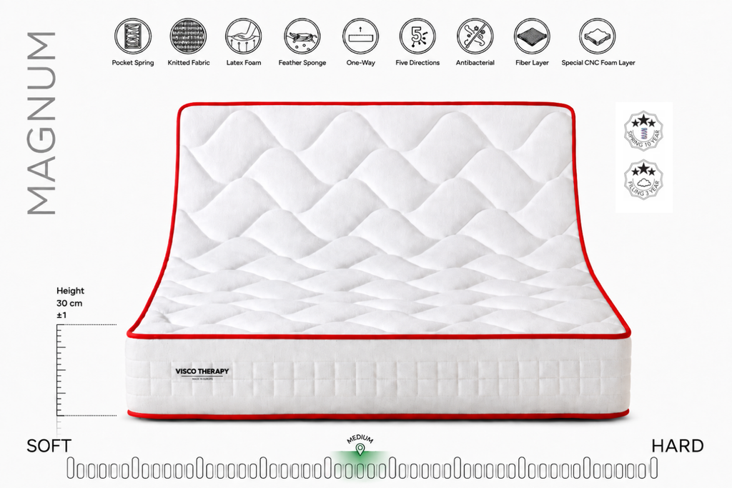 BIENA MAGNUM - Matelas (Mousse-Latex)